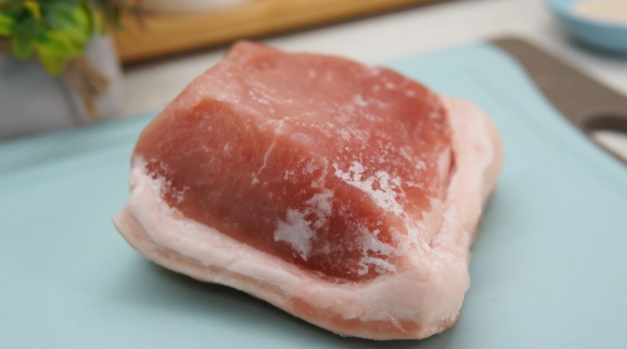 冷凍豬肉處理