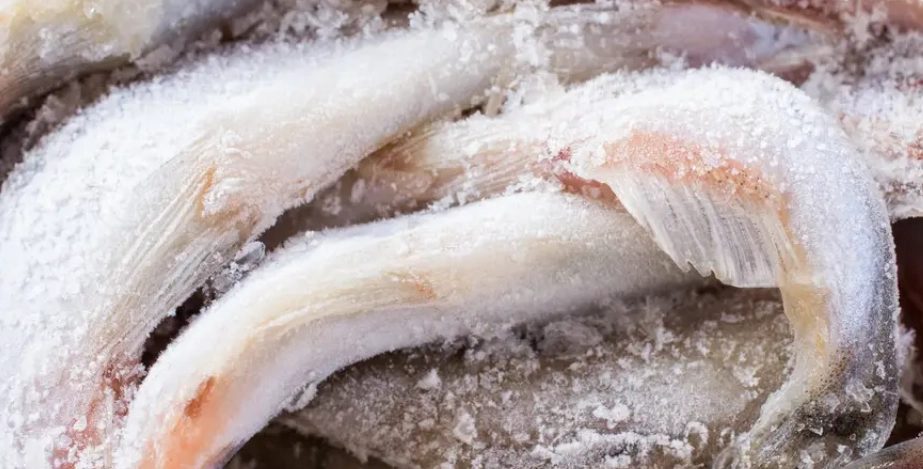 冷凍魚退冰
