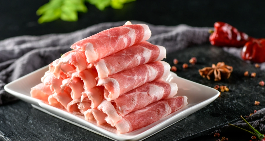 冷凍肉片安全解凍