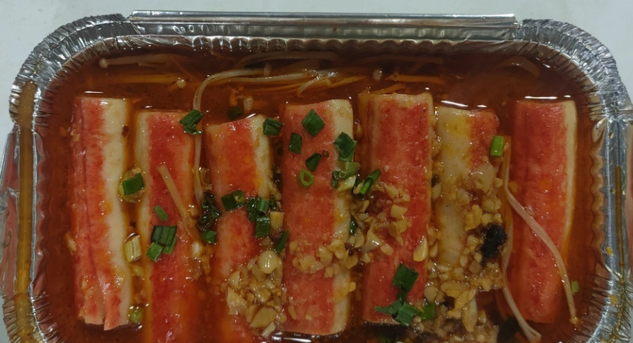 烤蟹味棒料理 烤蟹味棒料理