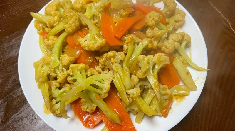 咖哩塊花椰菜 食譜