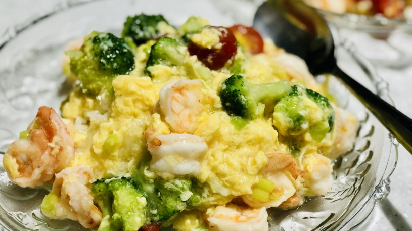 蝦仁炒花椰菜