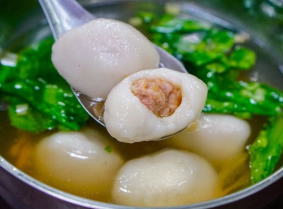 鹹湯圓料理