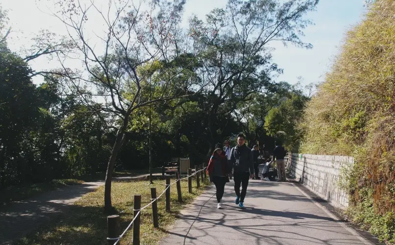 西營盤行上山頂 路線