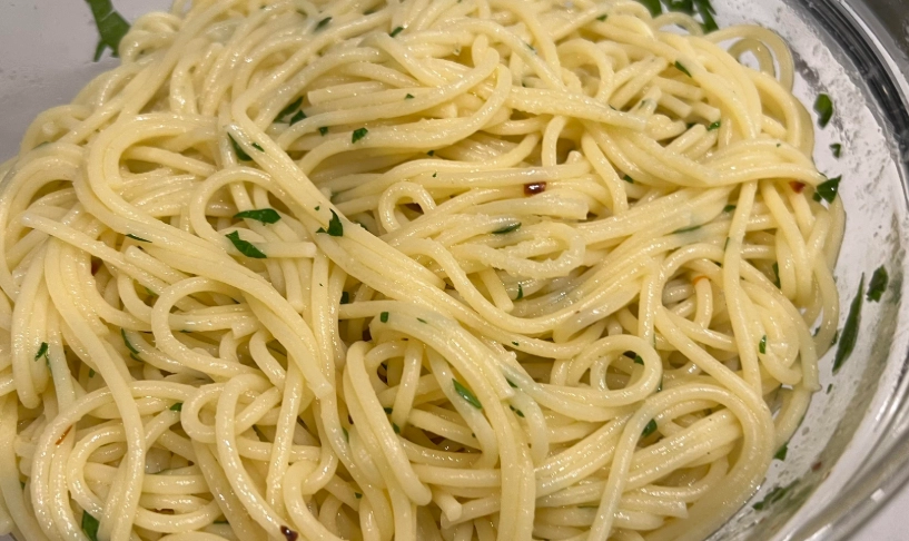 沒有橄欖油的義大利麵食譜 沒有橄欖油的義大利麵食譜