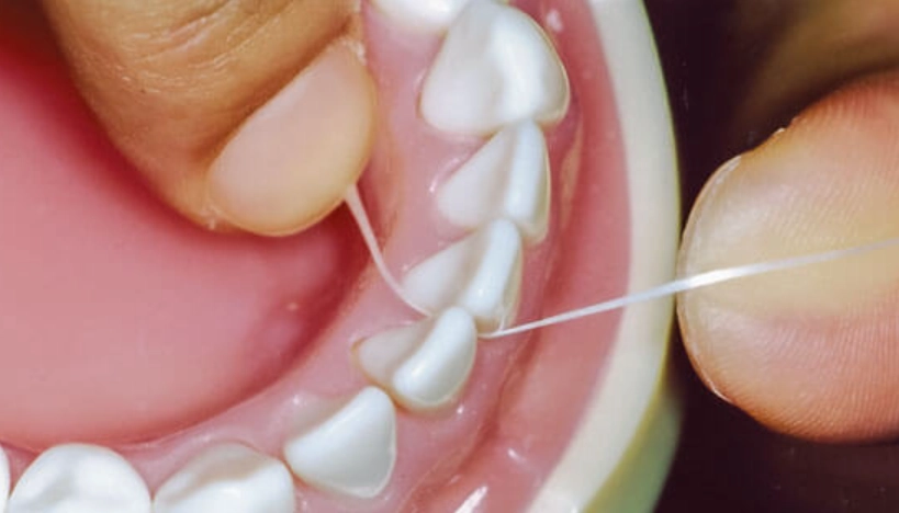 正確使用牙線