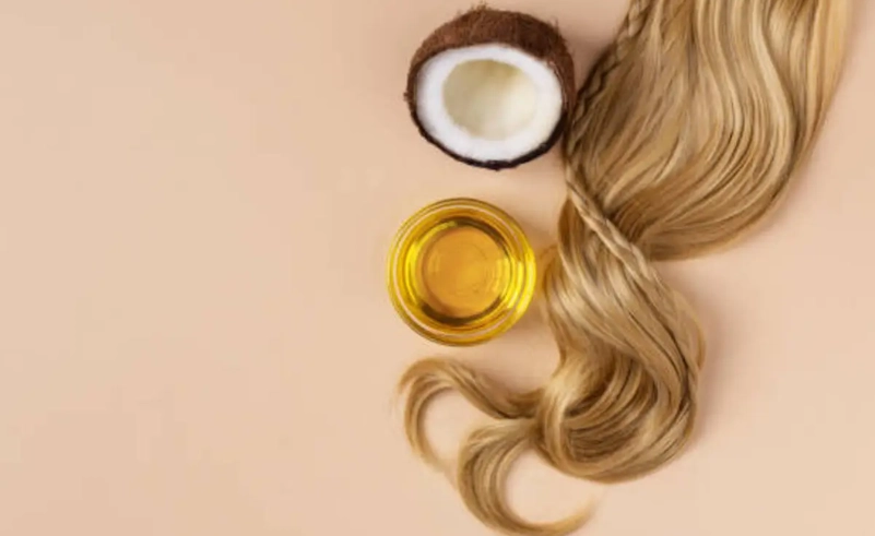 椰子油護髮方法