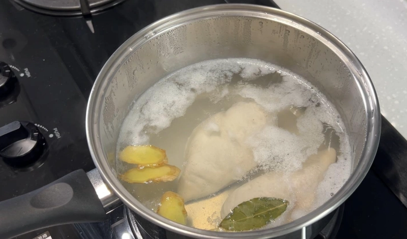 水煮雞胸肉不柴