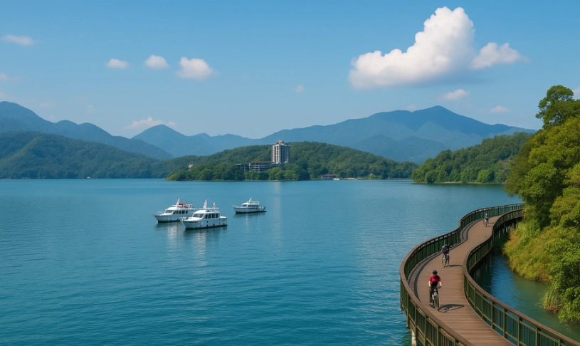 日月潭環湖一日遊