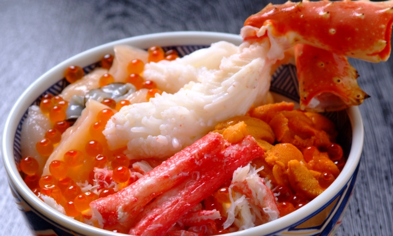 函館朝市 海鮮丼