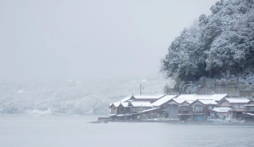 伊根舟屋 下雪 時間 伊根舟屋 下雪 時間