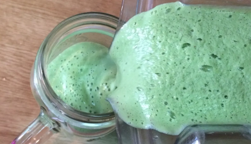 自製綠拿鐵 自製綠拿鐵