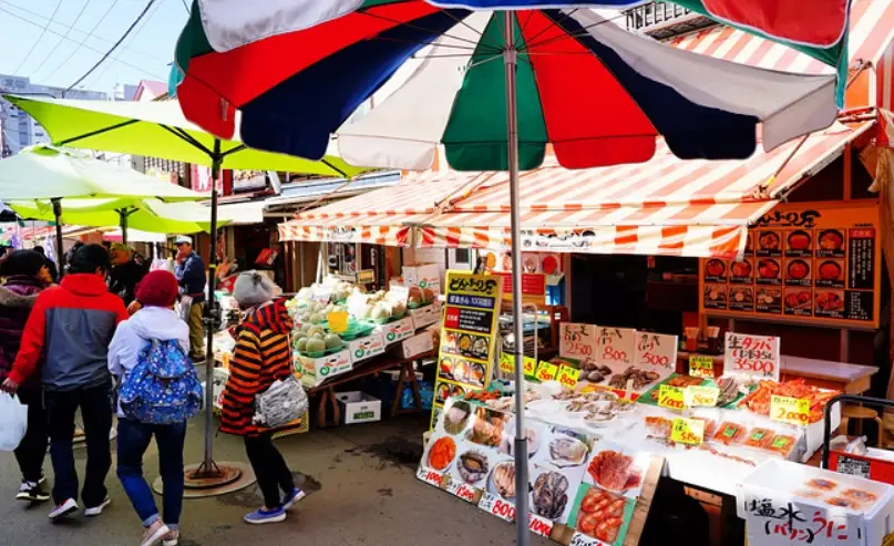 函館朝市海鮮