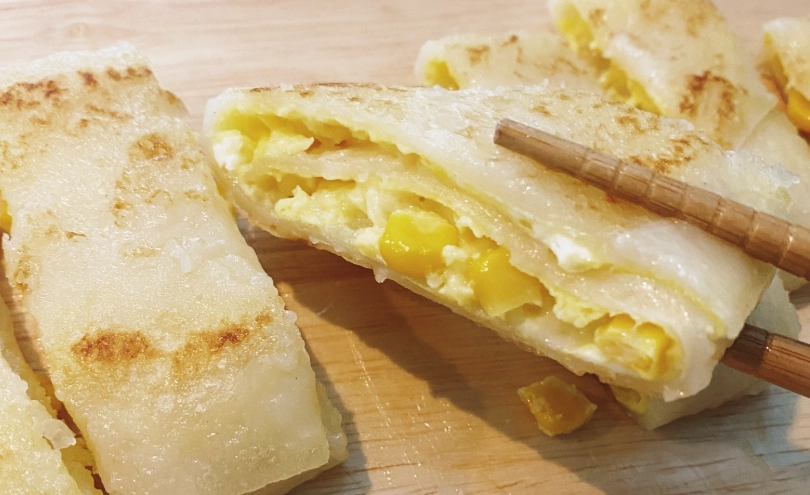 地瓜粉蛋餅做法 地瓜粉蛋餅做法