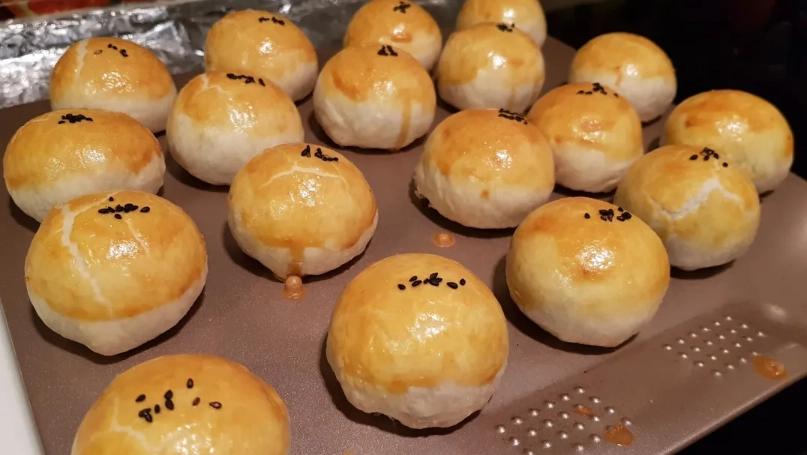 蛋黃酥製作技巧