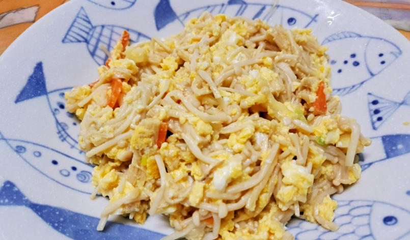 金針菇炒蛋 食譜 金針菇炒蛋 食譜