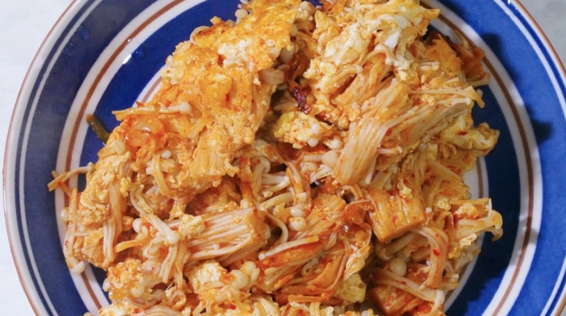 金針菇炒蛋 做法 金針菇炒蛋 做法