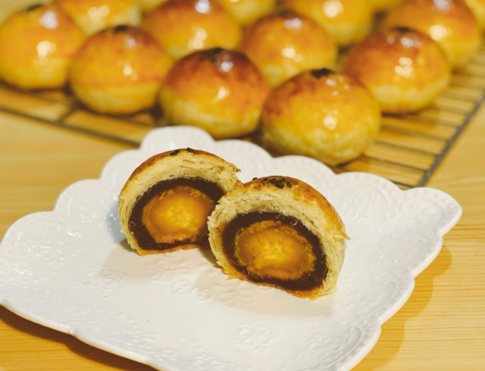 蛋黃酥做法