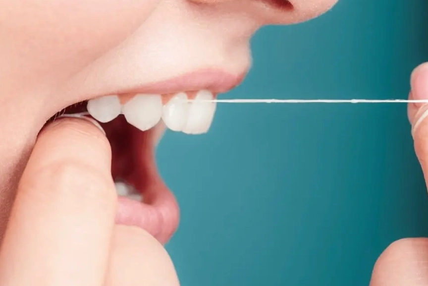 牙線正確用法