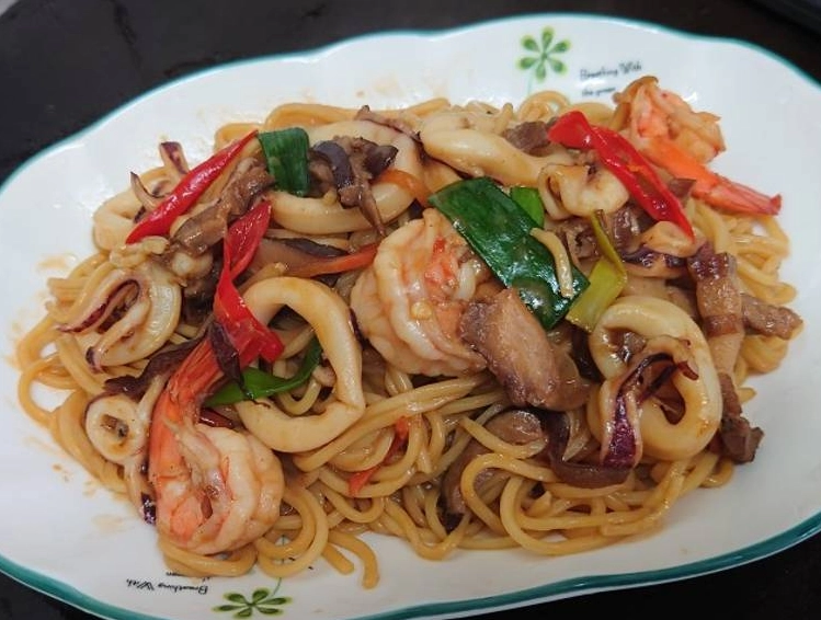 海鮮炒意麵食譜
