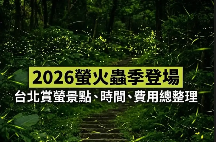 大安森林公園賞螢 大安森林公園賞螢