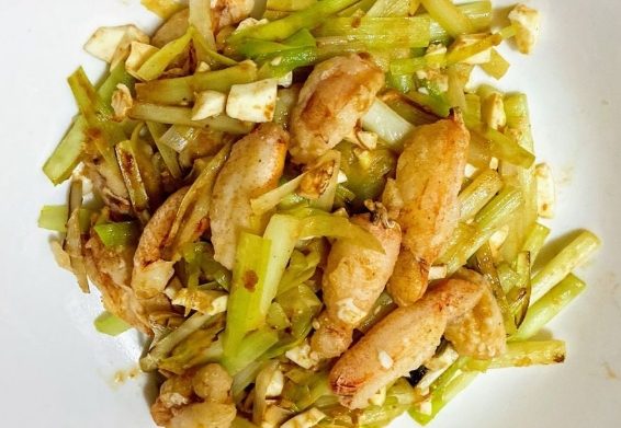 蟹管肉料理
