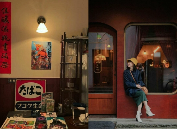 台北深夜讀書咖啡廳