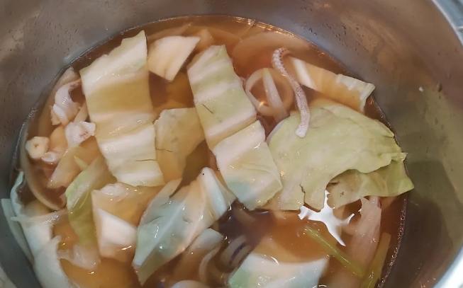 花枝意麵醬汁做法