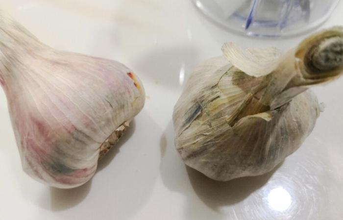 蒜頭外皮發霉處理
