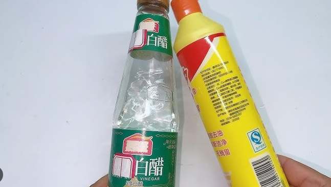 白醋洗碗精清潔