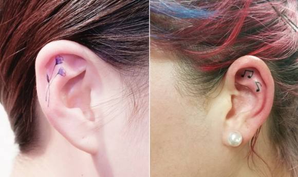 耳骨刺青痛感