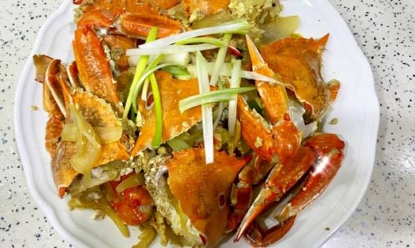 家常炒三點蟹 家常炒三點蟹