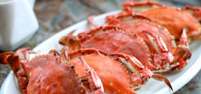 螃蟹蒸煮技巧