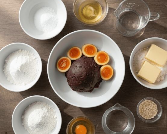 蛋黃酥內餡製作