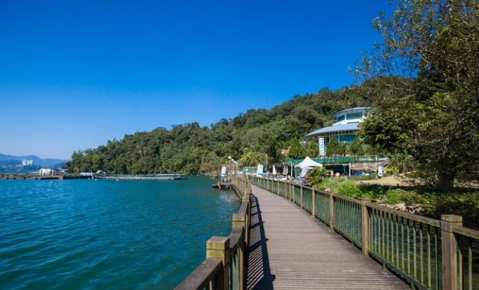 日月潭日出 日月潭日出