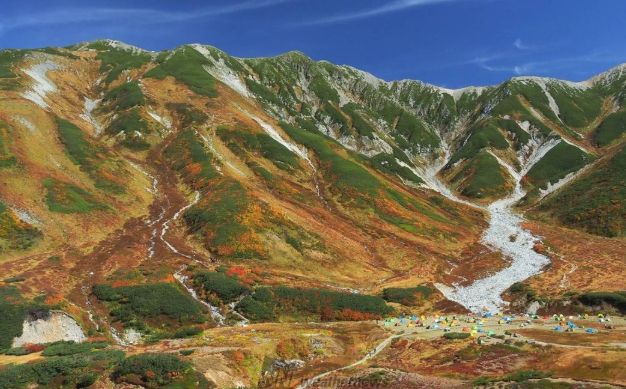 立山黑部紅葉季節