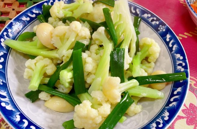 白花椰菜料理