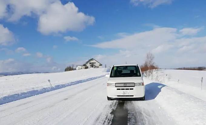 北海道冬天自駕