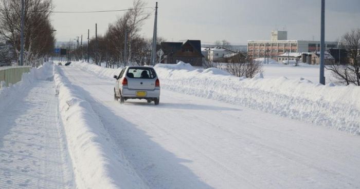 冬季北海道駕駛安全