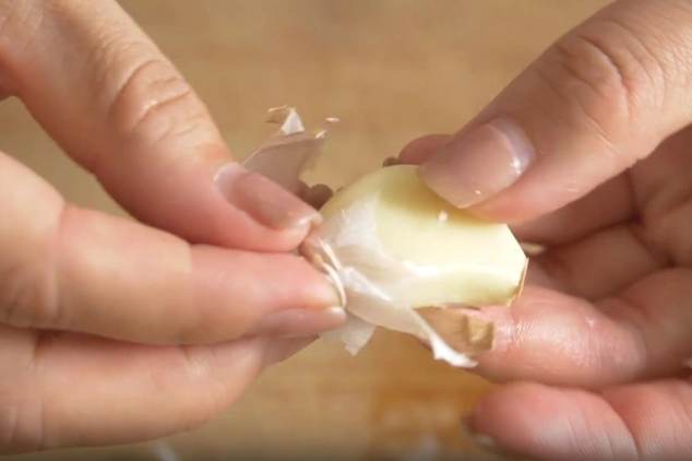 剝蒜頭技巧 剝蒜頭技巧