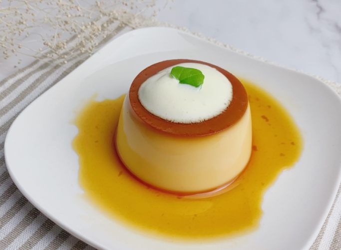 布丁加鮮奶油原因