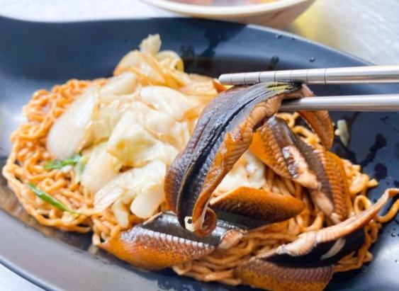 鱔魚意麵口感