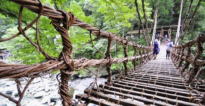 祖谷蔓橋行程