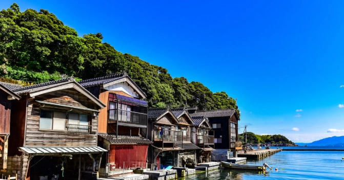 伊根舟屋最佳拍照地點