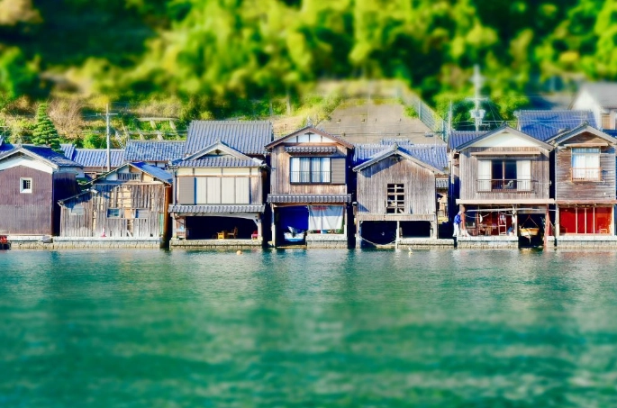 伊根舟屋攝影技巧