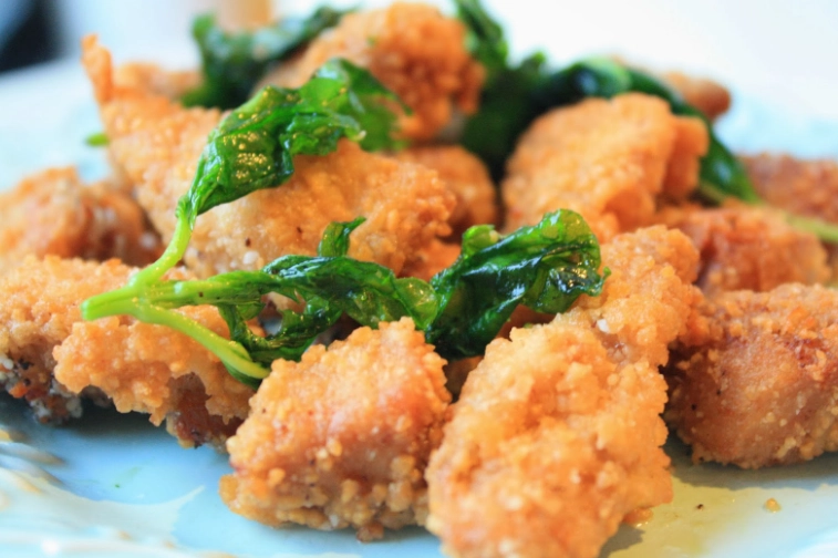 鹹酥雞 沒有地瓜粉 原因