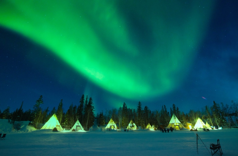 北極光觀賞地點