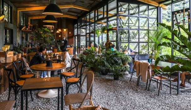 台北咖啡廳夜景 台北咖啡廳夜景