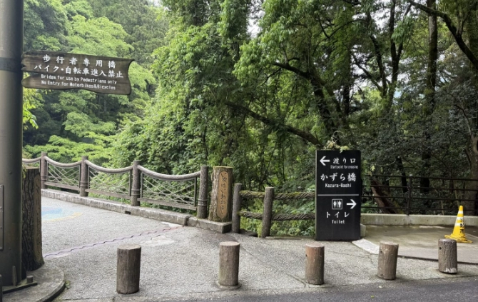 祖谷藤蔓橋停車場