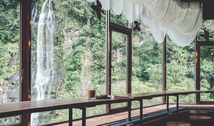 烏來瀑布咖啡廳